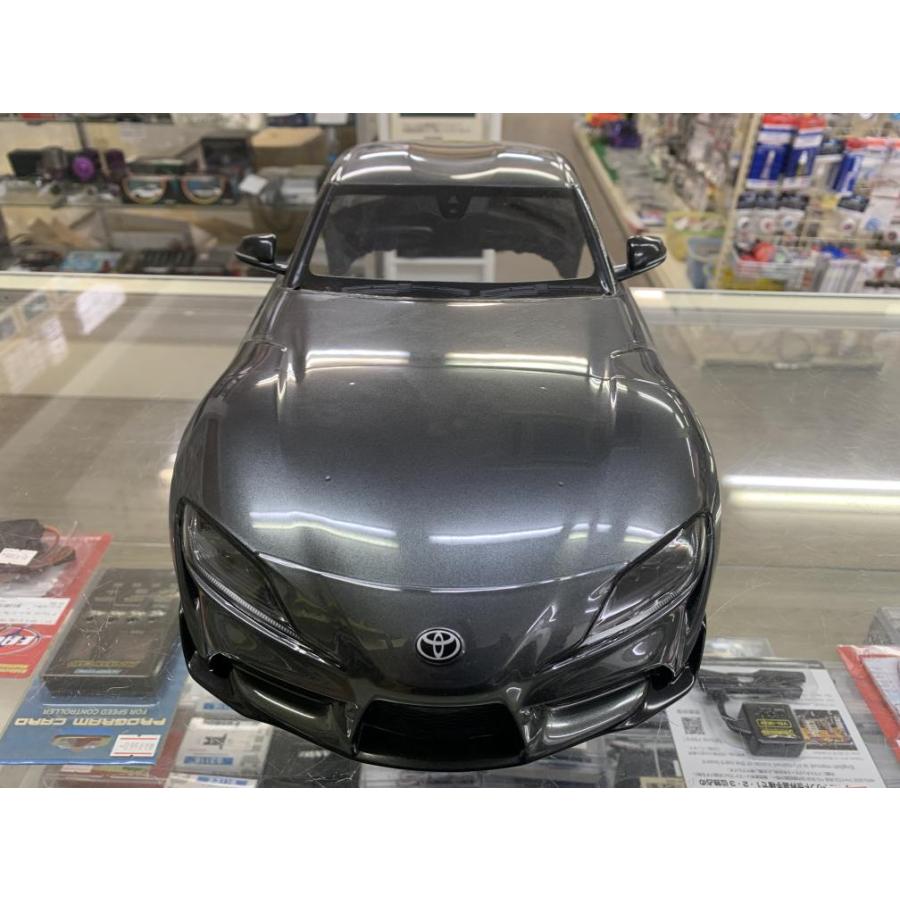 当店オリジナル塗装済みボディ タミヤ 1/10 GR スープラ (ガンメタ