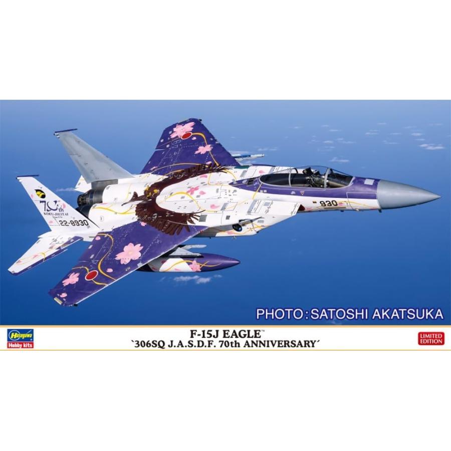 ハセガワ 1/72スケール F-15J イーグル “第306飛行隊 航空自衛隊 70