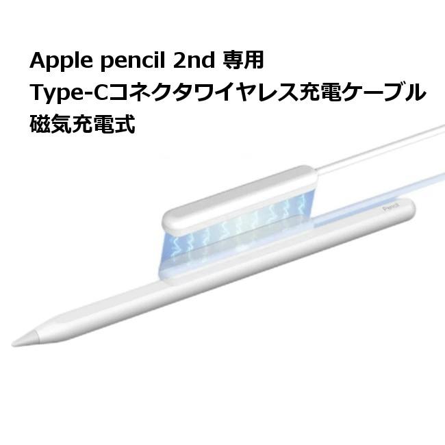 Apple Pencil 第2世代 専用充電ケーブル 35cm 磁気充電 Type-Cコネクタ