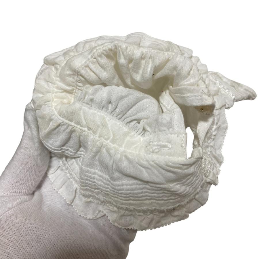 PINK HOUSE（ピンクハウス） 良品 ピコフリル フーディーシャツ