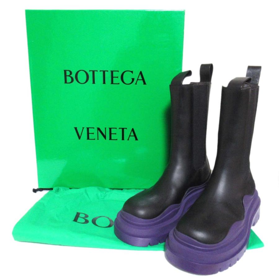 新品同様 BOTTEGA VENETA ボッテガヴェネタ タイヤラグブーツ