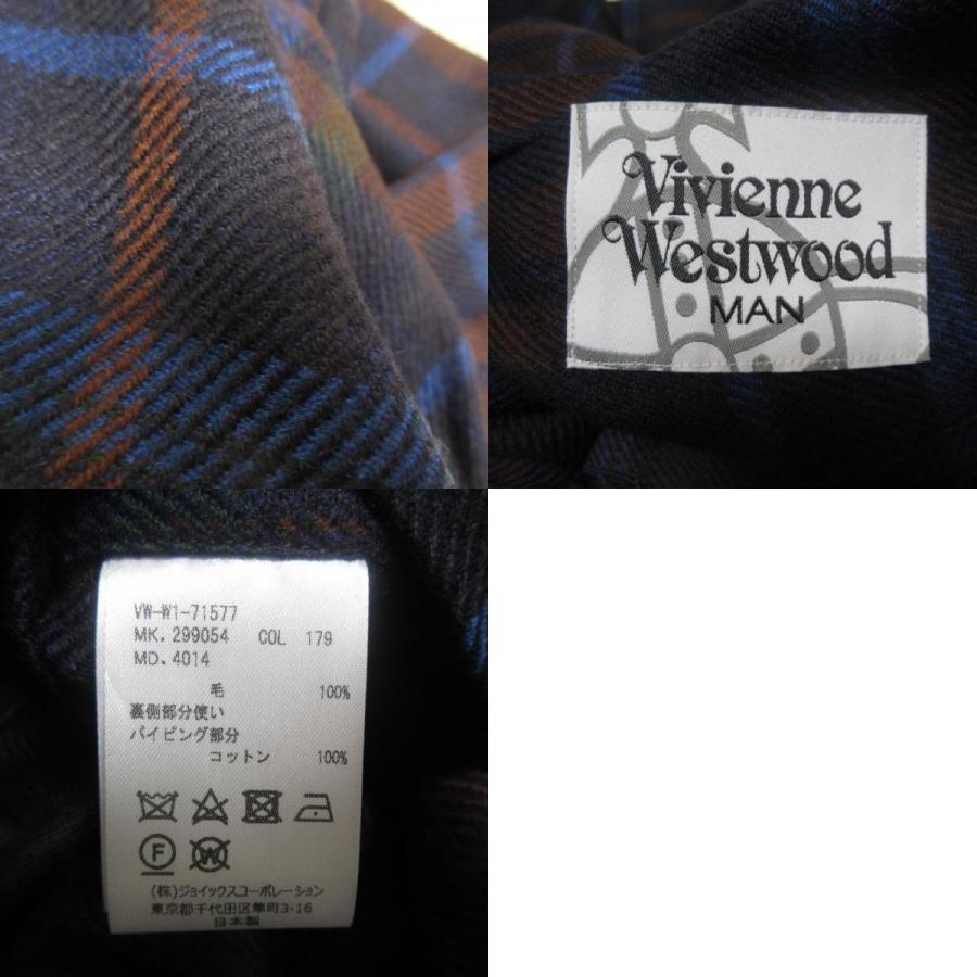 Vivienne Westwood MAN 美品 ヴィヴィアンウエストウッド CHECK CAPE