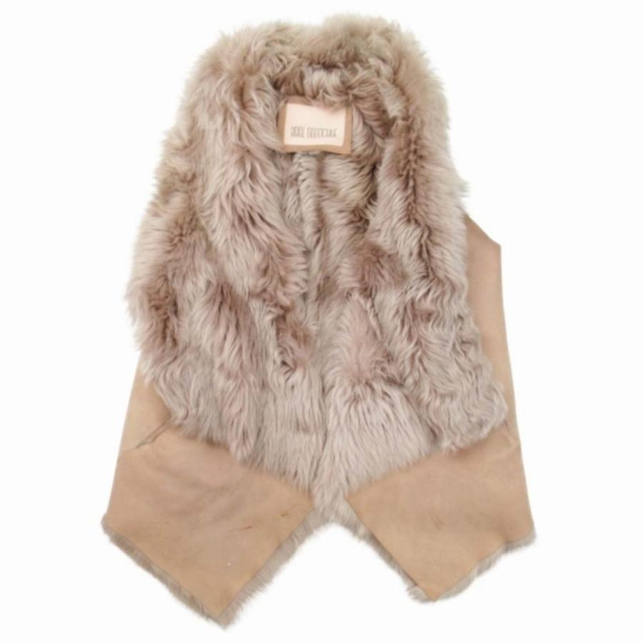 Karl Donoghue（カールドノヒュー） 美品 ラムスキン ファー ベスト