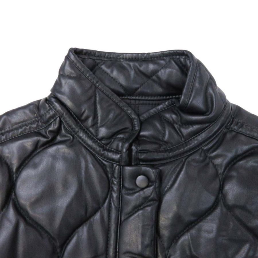 ZARA（ザラ） 良品 フェイクレザー オーバーサイズ パフジャケット