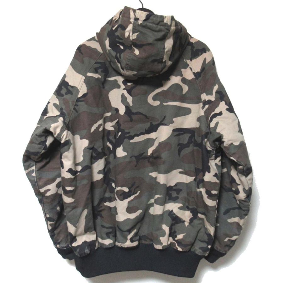 Carhartt（カーハート） 良品 ダック地 カモフラ迷彩 ジップアップ