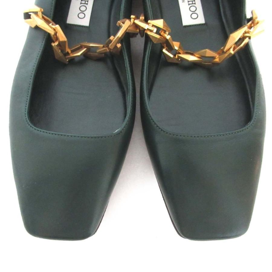 JIMMY CHOO（ジミーチュウ） 美品 23AW JIMMY CHOO Diamond Tilda Flat