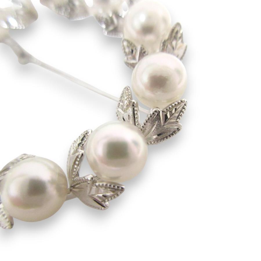 MIKIMOTO（ミキモト） 美品 6mmベビーパール 10粒 月桂樹 サークル