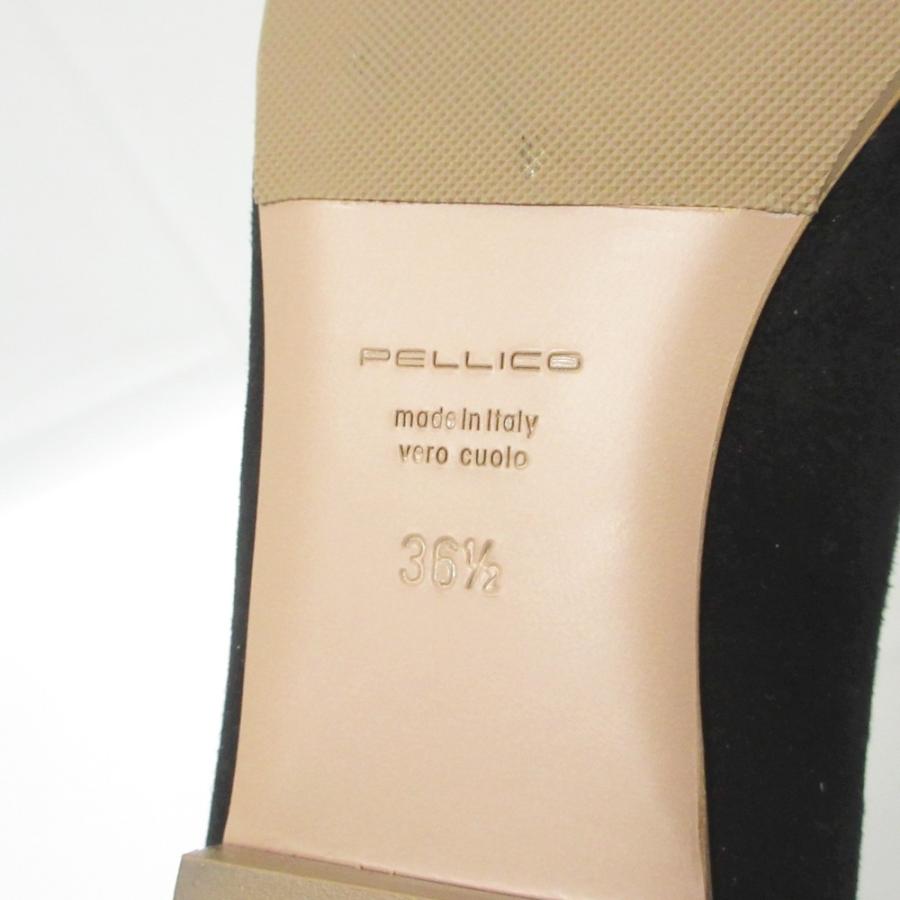 PELLICO（ペリーコ） 未使用 ANELLI アネッリ 型押しレザー×スエード