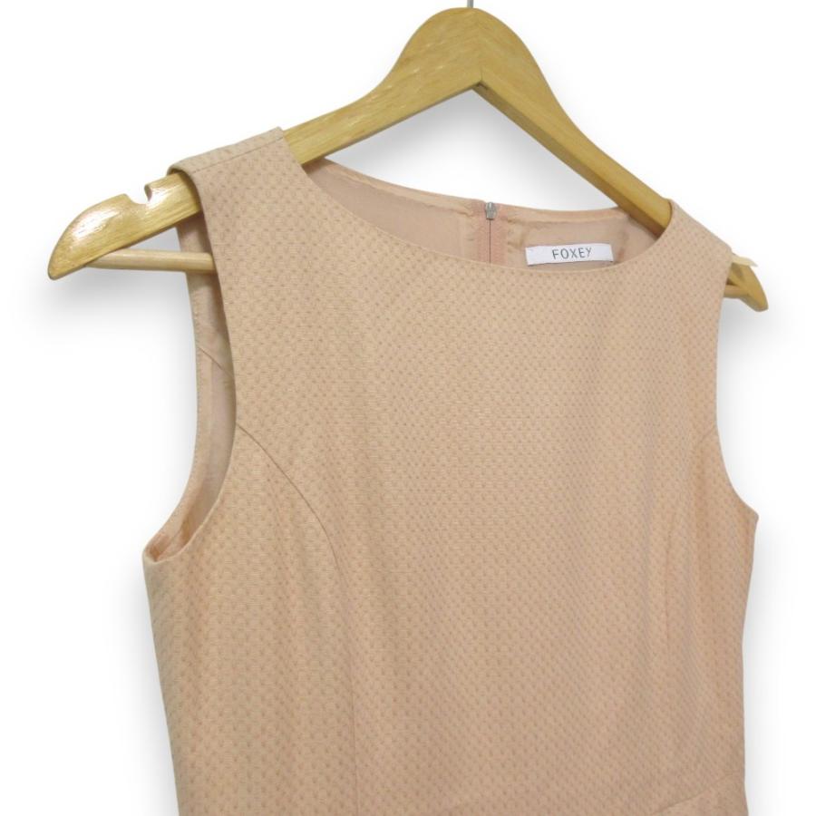 FOXEY（フォクシー） 新品同様 2023年製 DINAH ノースリーブ ドレス