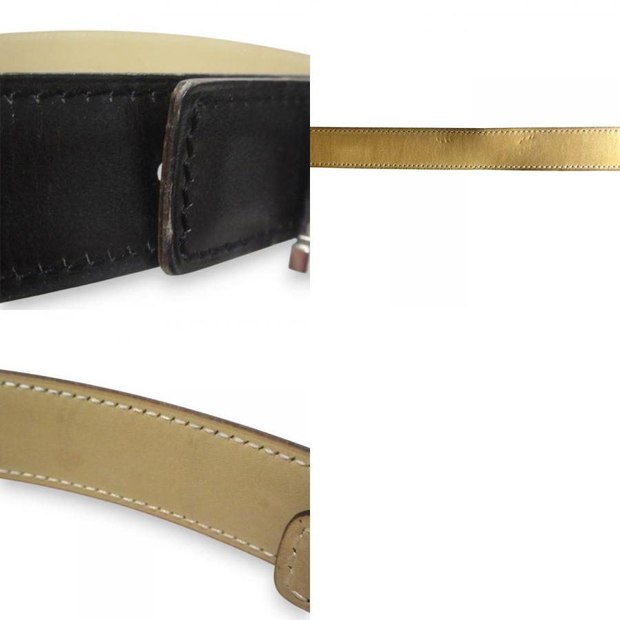 HERMES（エルメス） 良品 コンスタンス Hロゴバックル レザー ベルト