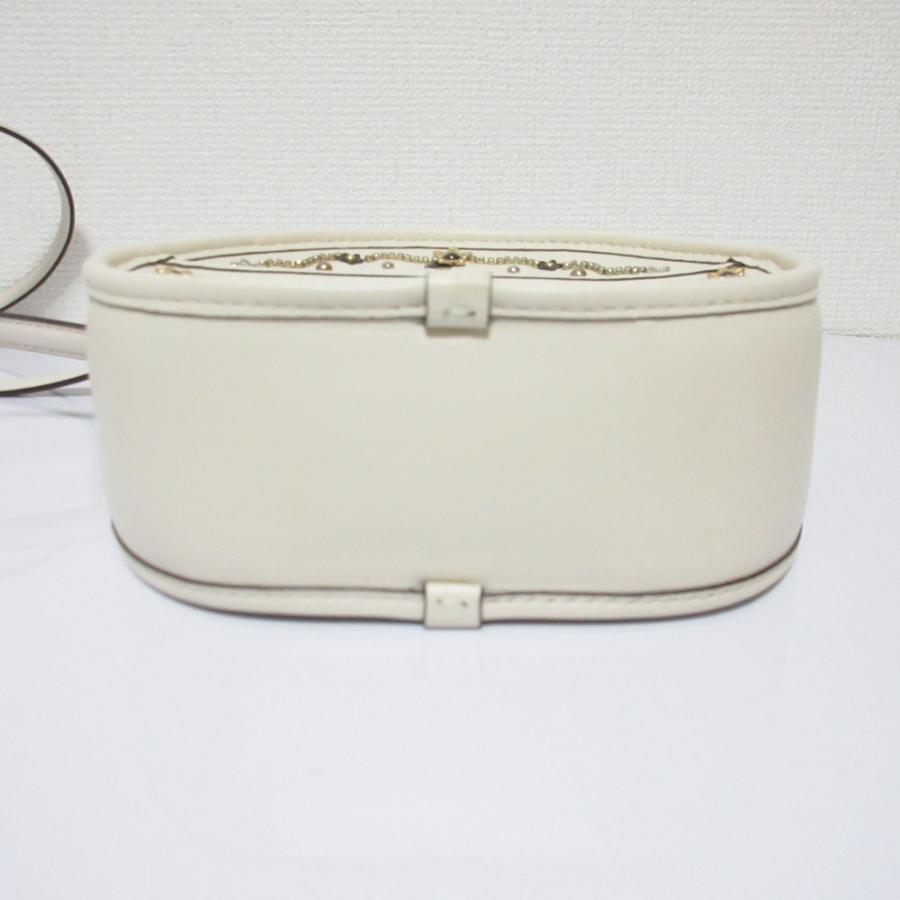 COACH（コーチ） 美品 キャンティーン スタッズ装飾 ラウンド型 レザー