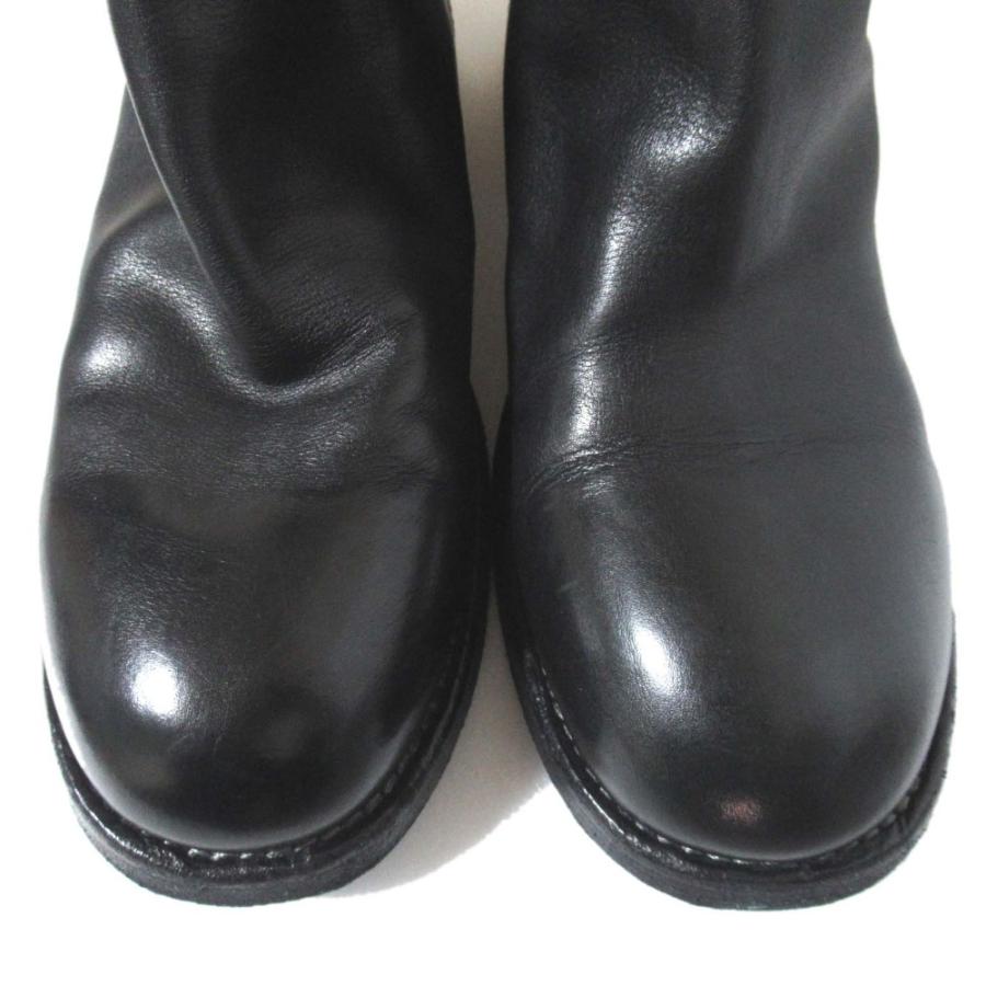 GUIDI（グイディ） 美品 788 レザー バックジップブーツ ショート