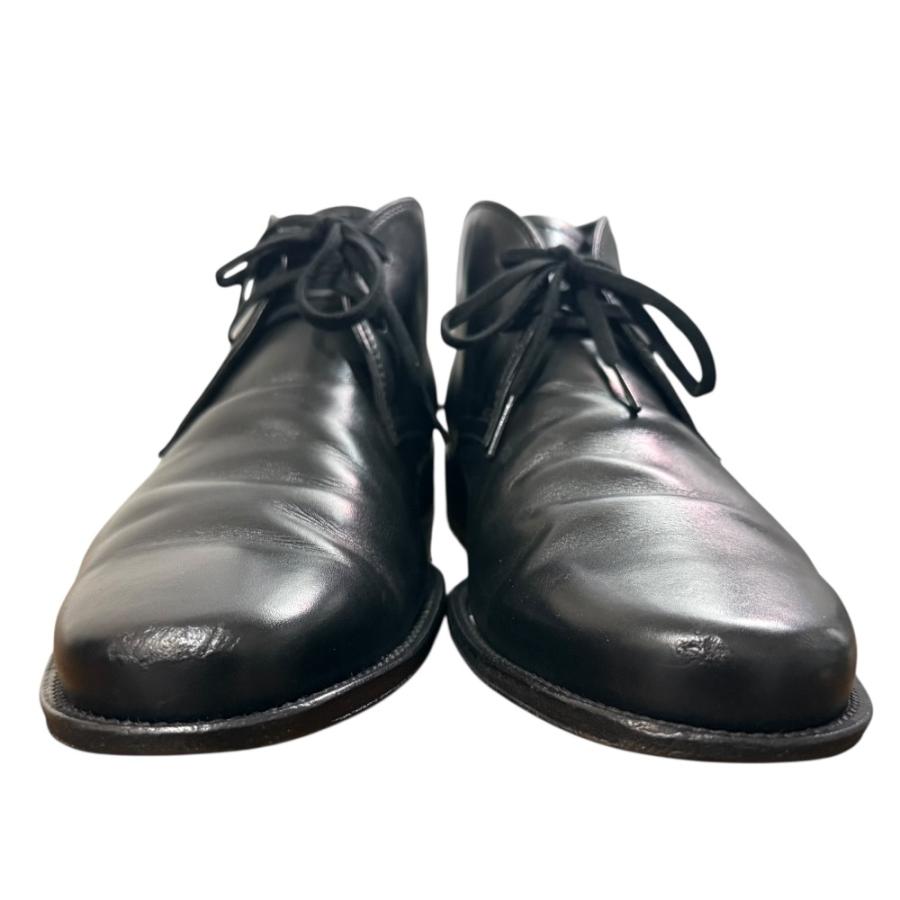 美品 TOD'S トッズ レザー チャッカブーツ サイズ7 26cm相当 ブラック