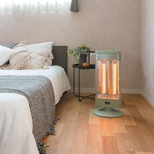 アラジン（Aladdin） 電気ストーブ 遠赤グラファイトヒーター グリーン