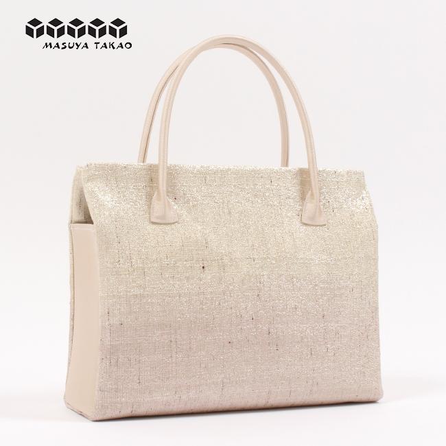 きもの 和 桝屋高尾 和装バッグ フォーマル ねん金綴錦 「金×ピンク