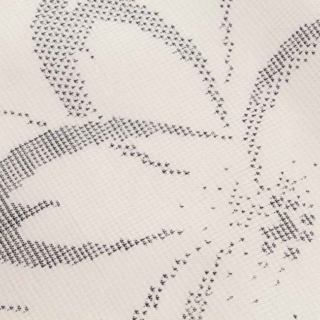 きもの 和 本場 大島紬 白大島 7マルキ 窪田織物 手織り 白眉 花模様