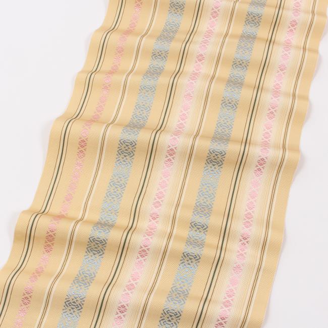 きもの 和 名古屋帯 本場筑前博多織 五献上 金印 全通 八寸帯