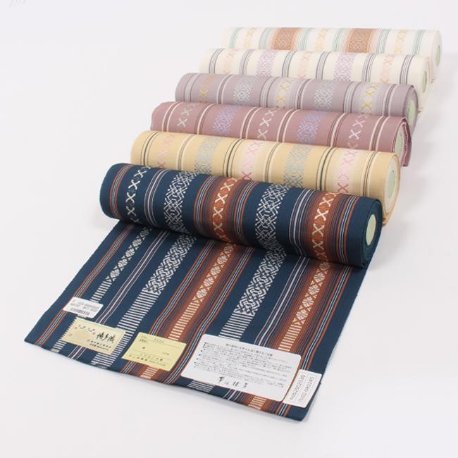 きもの 和 名古屋帯 本場筑前博多織 五献上 金印 全通 八寸帯