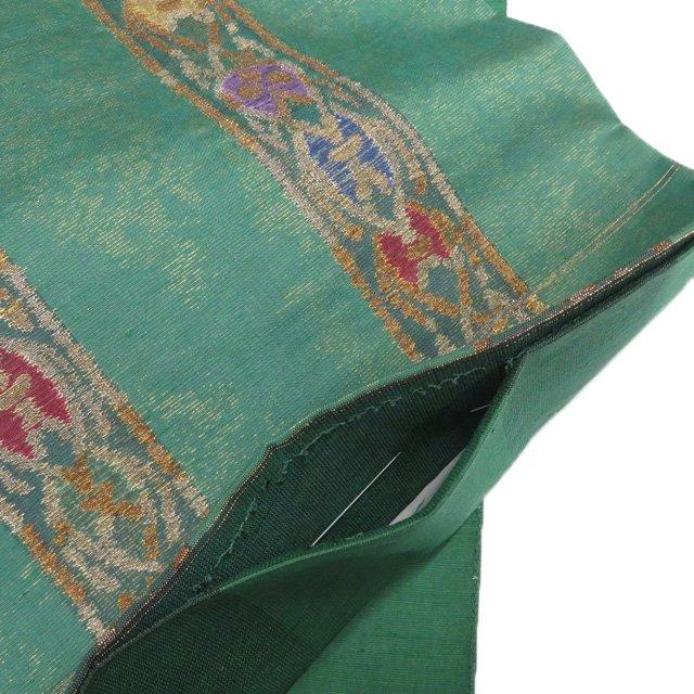 袋帯 中古 リサイクル 正絹 紬地 カジュアル 仕立て上がり 六通 帯屋