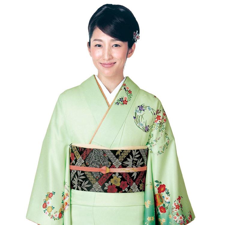 H.L（アッシュ・エル） 訪問着 フルセット 18点 洗える 着物 帯 長襦袢