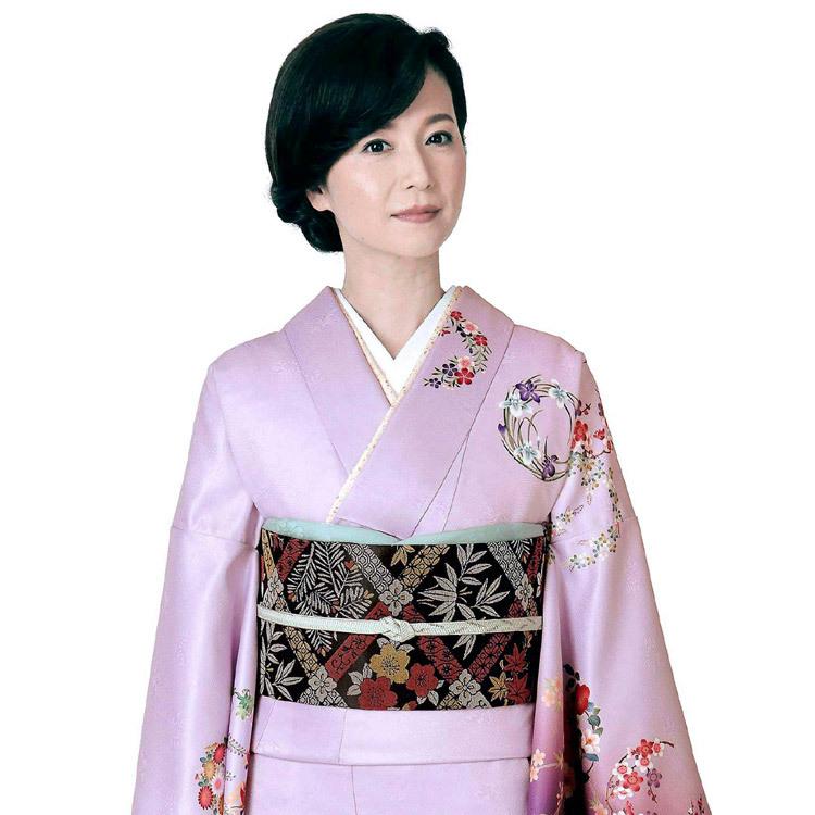 H.L（アッシュ・エル） 訪問着 5点セット 洗える ピンク紫ぼかし地