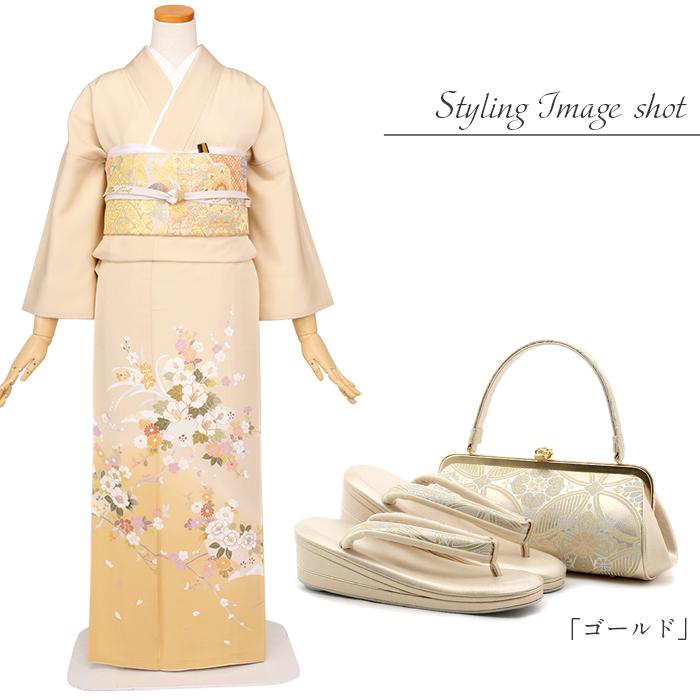 Kisste（キステ） 草履バッグセット 留袖 訪問着 紗織 沙織 S M L LL