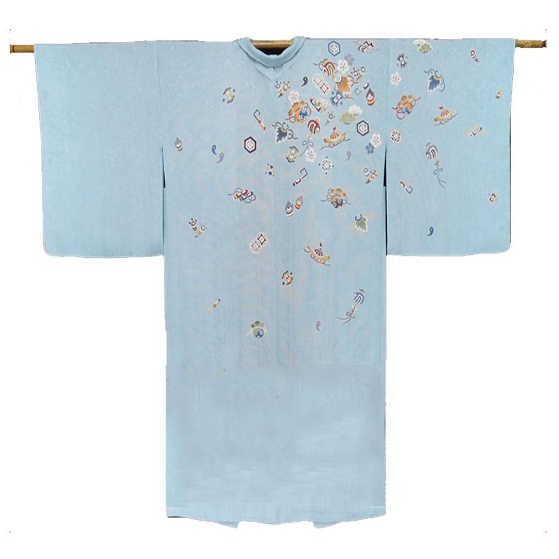 絵羽コート 長羽織 道中着 正絹 紋紗 十日町友禅 秀美 フォーマル