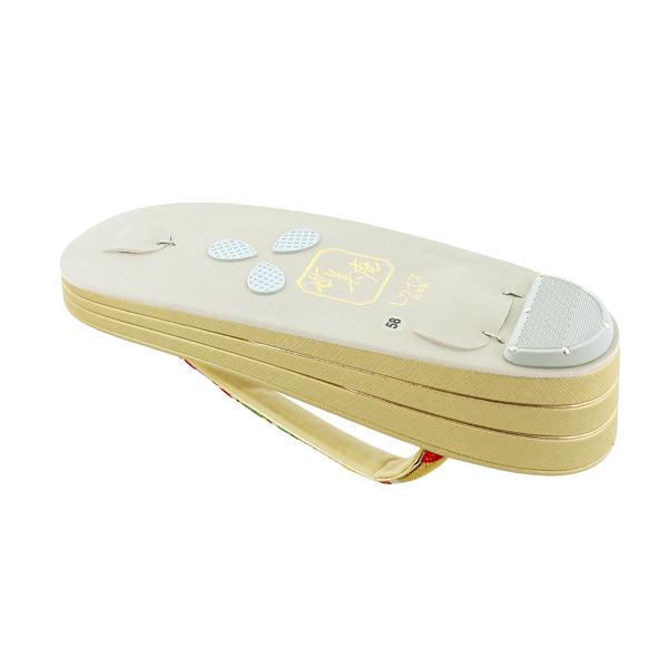 振袖 草履バッグセット ブランド 世美庵「紺青地 抹茶色、梅」Lサイズ