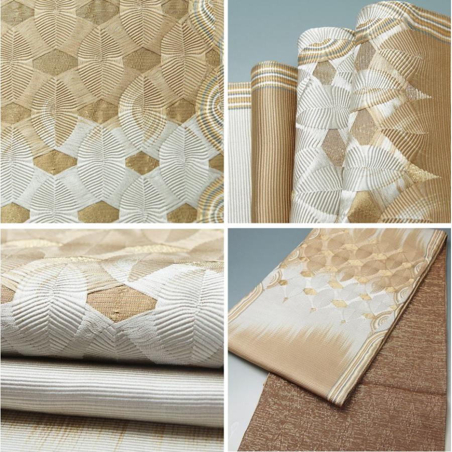 ひなや工房 袋帯 未使用品 御組帯 正絹 送料無料 リサイクル着物