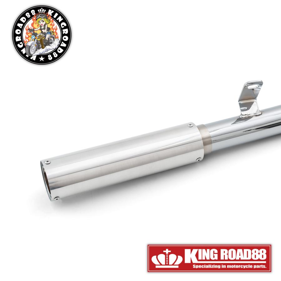 ヤマハ XJR400 前期 4HM マフラー KingRoad88 KinPachi管 フル