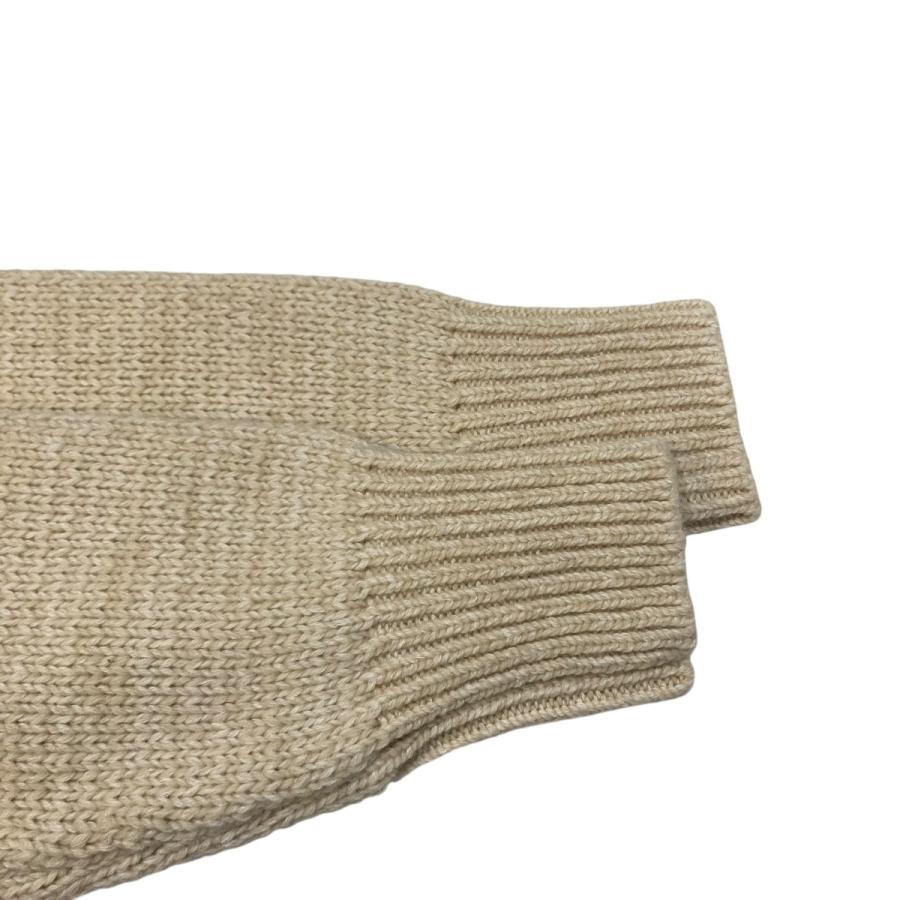 マーティー 【値下げ】MAATEE＆SONS LEATER PATCH P O SWEATER レザー