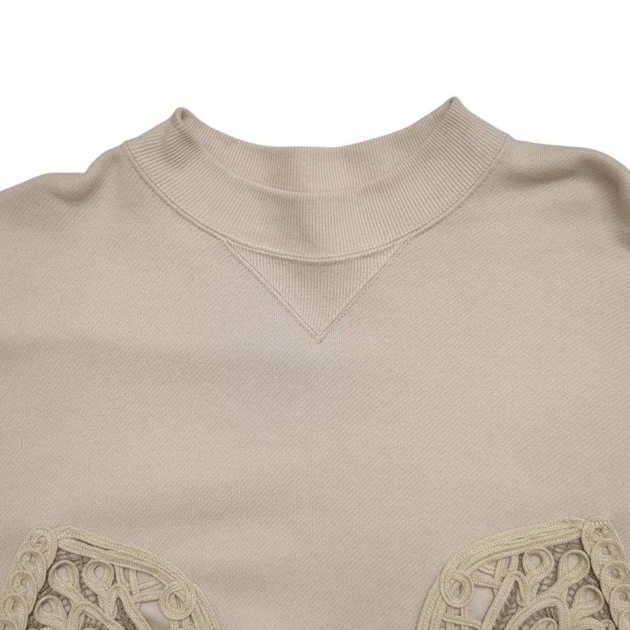 マメクロゴウチ mame kurogouchi 25SS Cording Embroidery Cropped