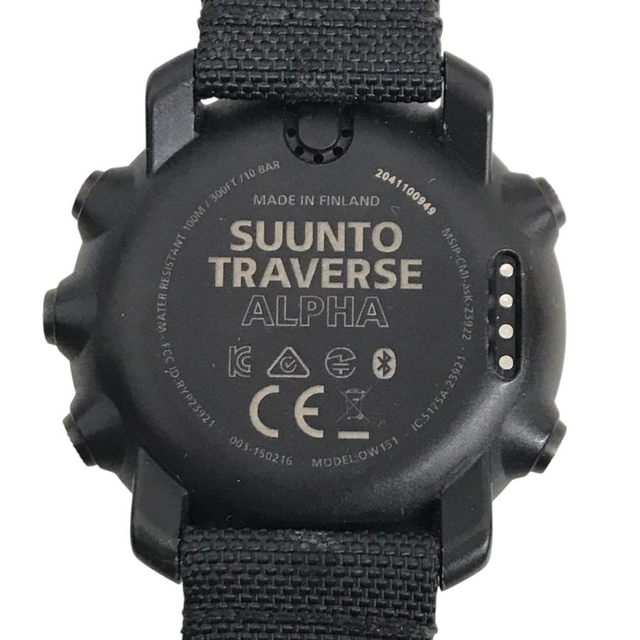 SUUNTO（スント） SUUNTO TRAVERSE ALPHA BLACK RED デジタルウォッチ