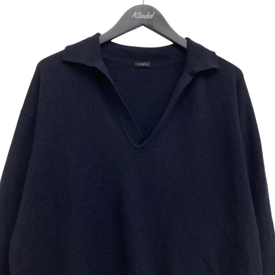 COMOLI（コモリ） 【値下げ】COMOLI カシミヤスキッパーニット