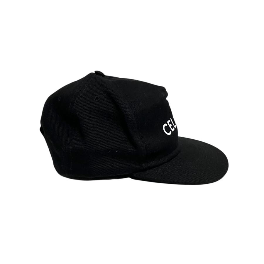 CELINE（セリーヌ） ロゴキャップ ブラック サイズ：L : カインドオル