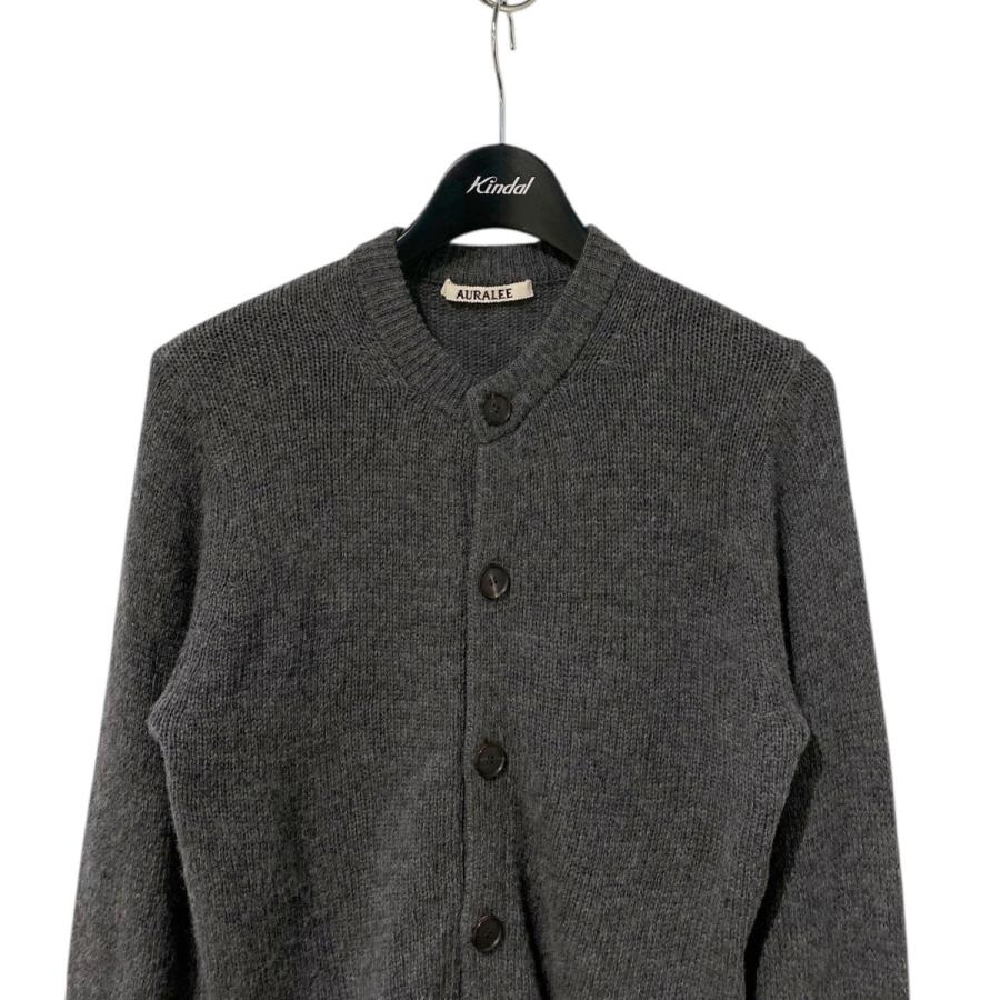 AURALEE（オーラリー） AURALEE WOOL CASHMERE SILK KNIT CARDIGAN