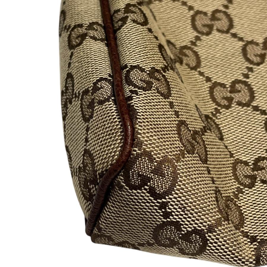 GUCCI（グッチ） GUCCI GGキャンバス ハンドバッグ 145750 ベージュ