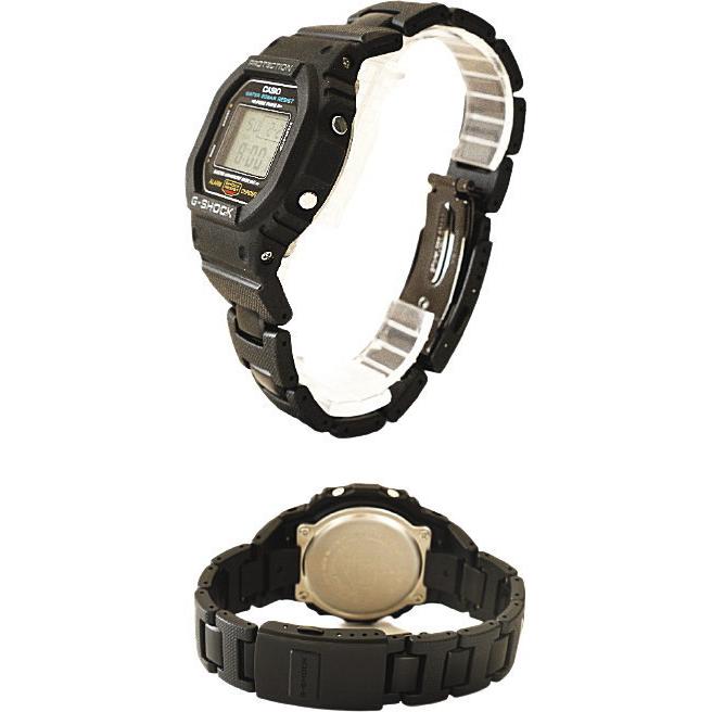 G-SHOCK カシオ DW-5600E 純正メタルコアバンド装着のカスタムモデル