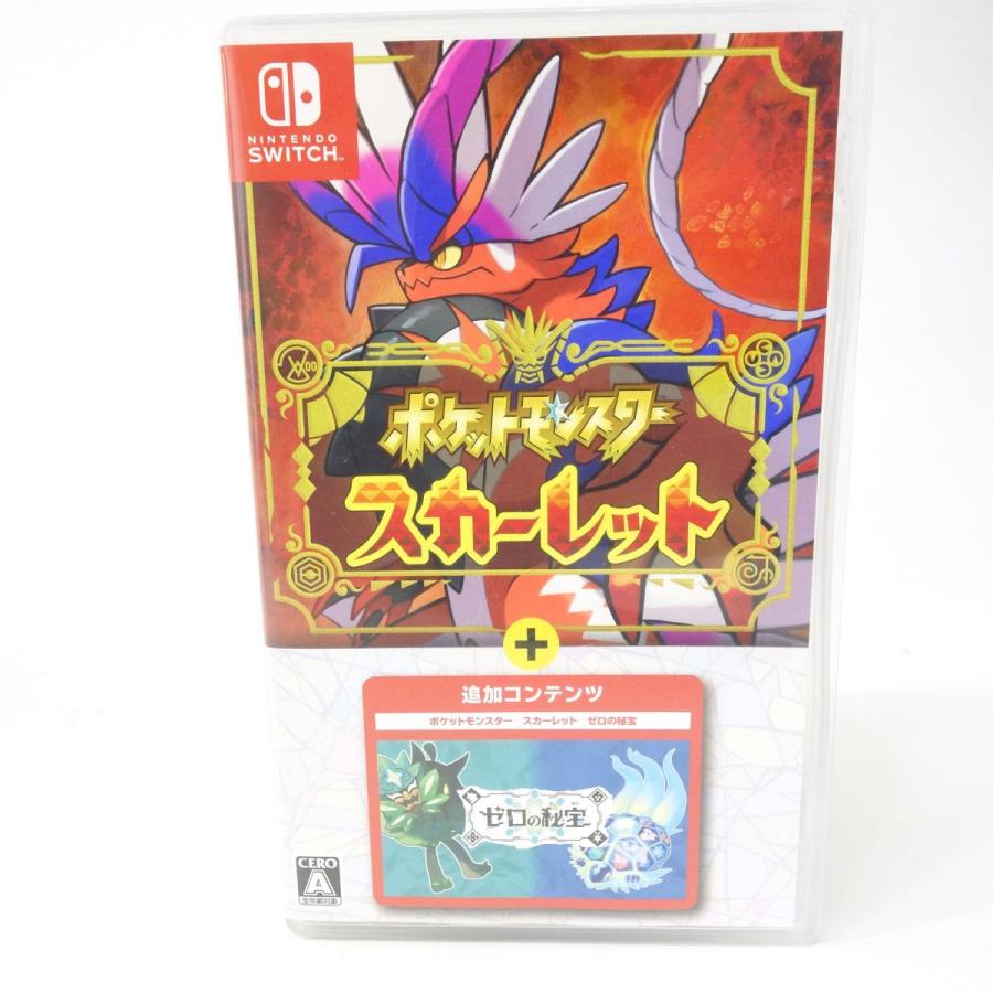 Nintendo Switchソフト ポケットモンスター スカーレット＋ゼロの秘宝