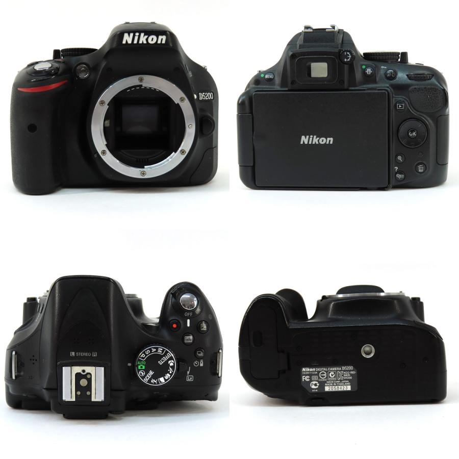 Nikon ニコン D5200 ボディ デジタル一眼レフカメラ＆AF-S DX NIKKOR