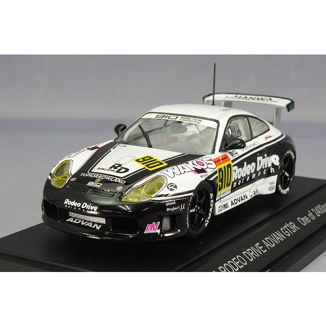 エブロ 1/43 910 ロデオ ドライブ アドバン GT3R 2002 JGTC GT300 #910