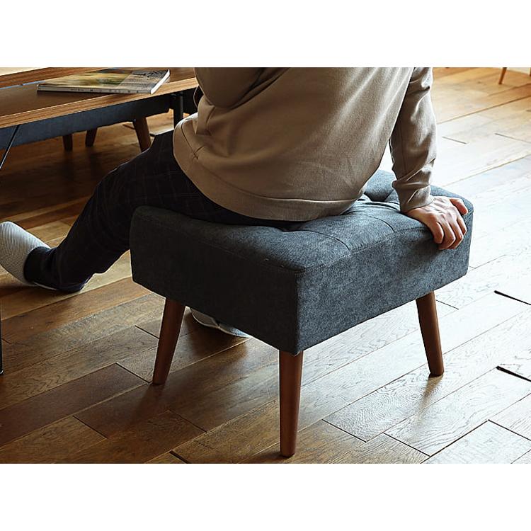 オットマン mild（ミルド）ディープブルータイプ オットマン スツール