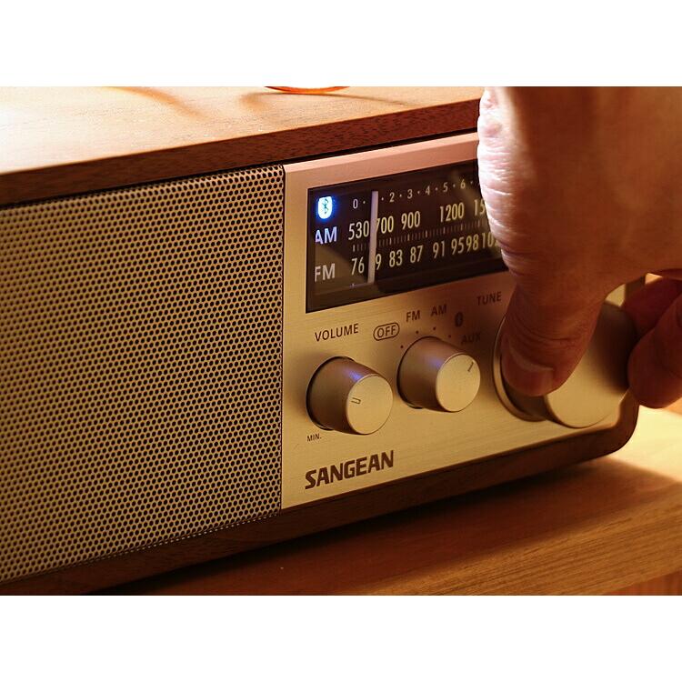 Sangean（サンジーン） WR-302 FM/AMラジオ・Bluetoothスピーカー