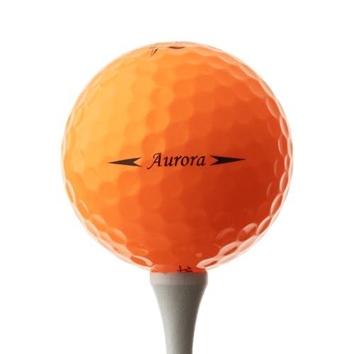 TrustトラストゴルフボールAurora(オーロラ) 被らない 目立つ 飛ぶ