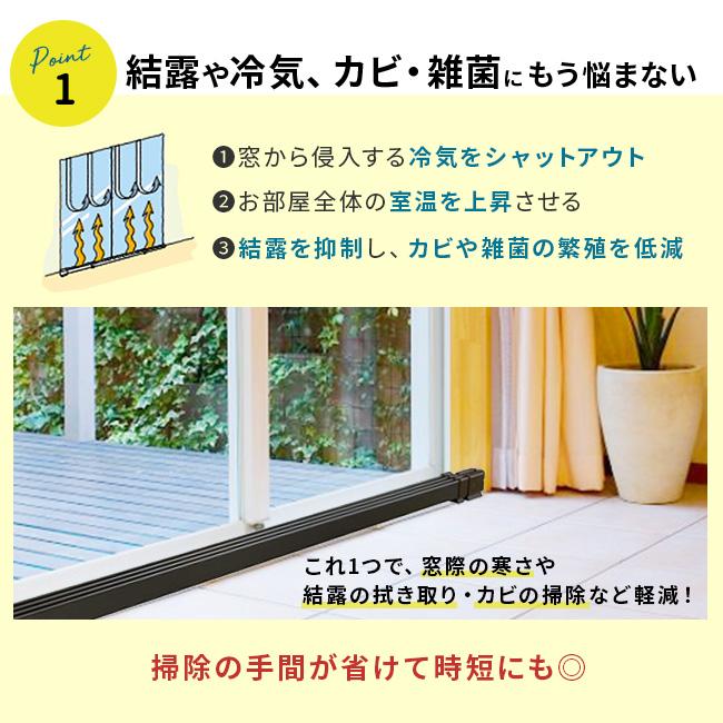 収納袋付き】森永 ウインドーラジエーター 伸縮 1200〜1900mm W/R-1219