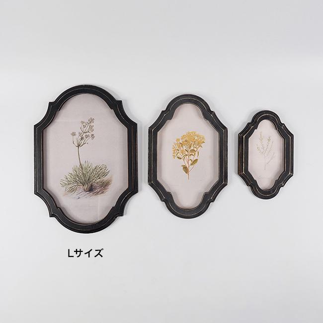 クラシックフレーム L(木製 壁掛けフレーム アンティーク 風 シャビー