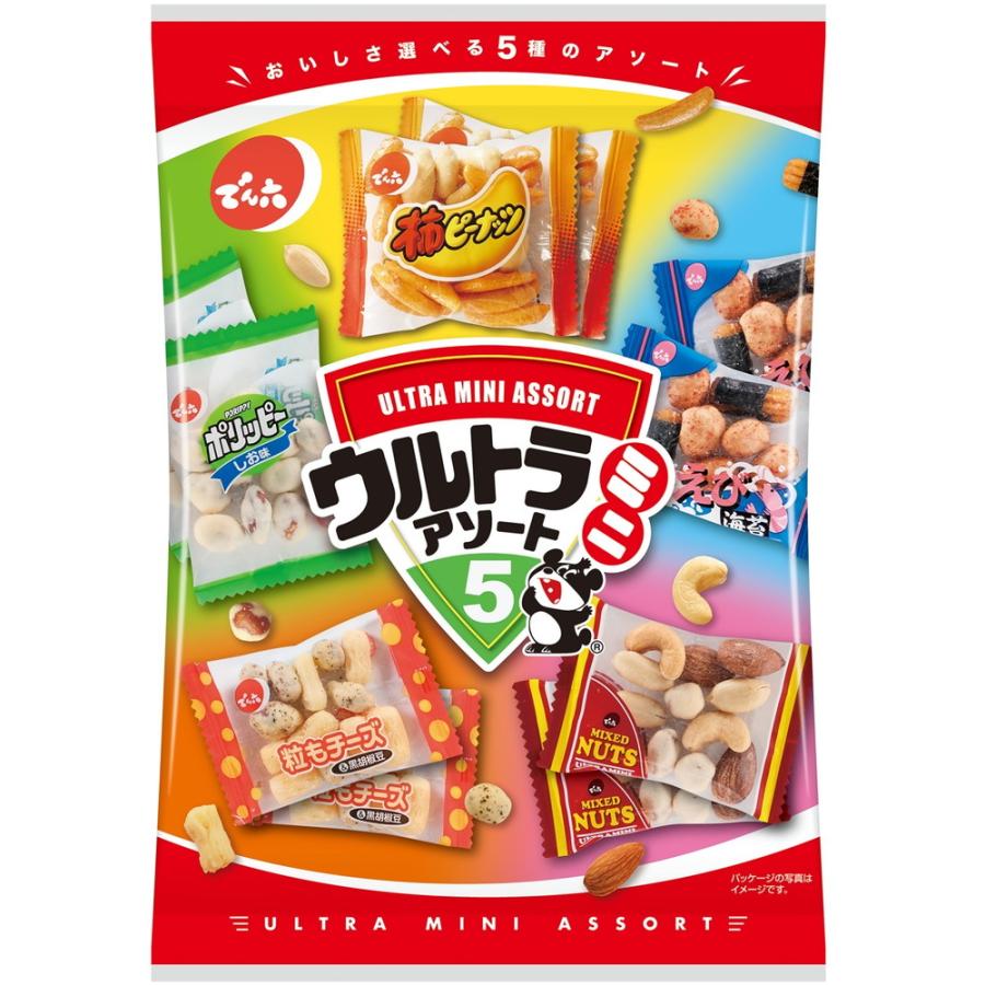 でん六 ウルトラミニアソート5 200g : よろずやマルシェYahoo