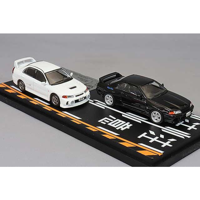 モデラーズ 1/64 頭文字D セットVol.18 中里毅 スカイラインGT-R(BNR32