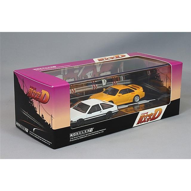 モデラーズ 1/64 頭文字D セットVol.19 中村賢太 シルビア (S14