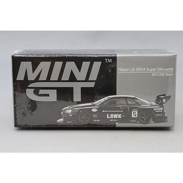 TSM ミニGT 1/64 日産 LB-ER34 スーパーシルエット スカイライン